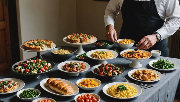 L'art du service traiteur à domicile